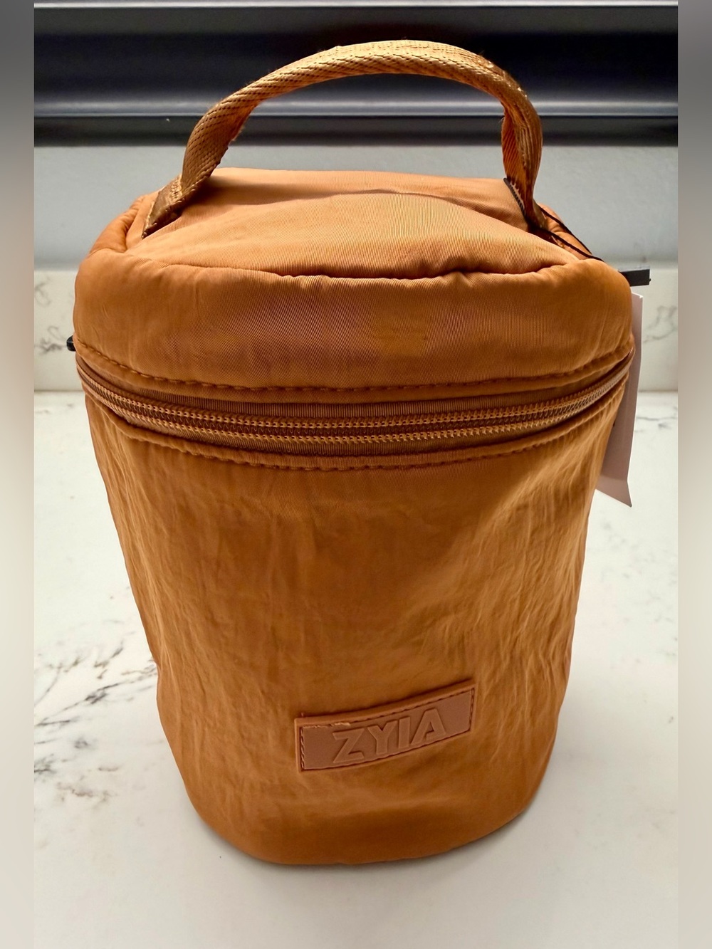 ZYIA Active Butterscotch Cosmetic Zip Bag
